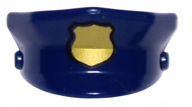 LEGO Czapka Policjant z Odznaką