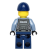 LEGO Figurka City - Policjant w Czapce tył