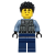 LEGO Figurka City - Policjant Duke Detain przód