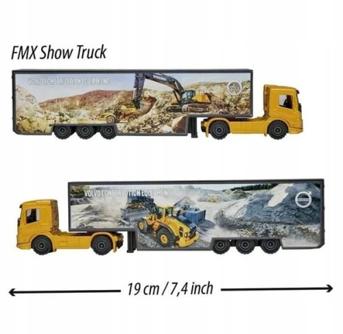 Majorette Construction - Ciężarówka Volvo Show Truck