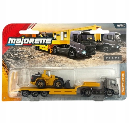 Majorette Construction - Volvo Truck + Wheel Loader
