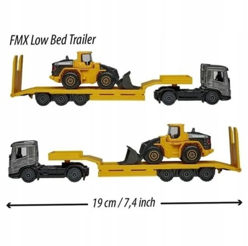 Majorette Construction - Volvo Truck + Wheel Loader