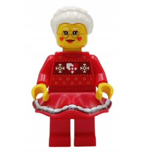 LEGO Figurka - Pani Mikołajowa/Mikołajka