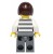 LEGO Figurka - Więzień/Rabuś/Złodziej Kobieta