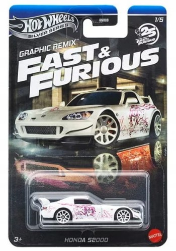 HOT WHEELS Fast &amp; Furious Graphic Remix - Honda S2000