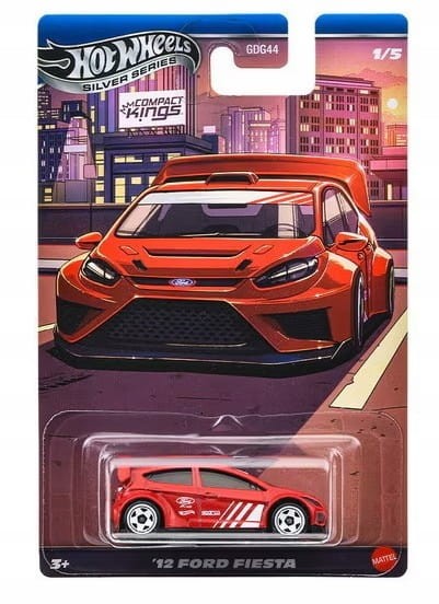 Hot Wheels Silver Series Compact Kings - '12 Ford Fiesta