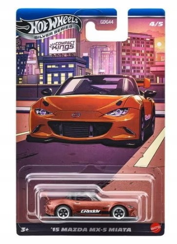 Hot Wheels Silver Series Compact Kings - '15 Mazda MX-5 Miata
