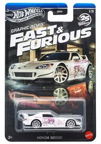 HOT WHEELS Fast &amp; Furious Graphic Remix - Honda S2000