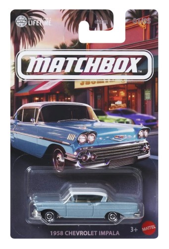 MATCHBOX Theme Assortment Local Cruisers - 1958 Chevrolet Impala