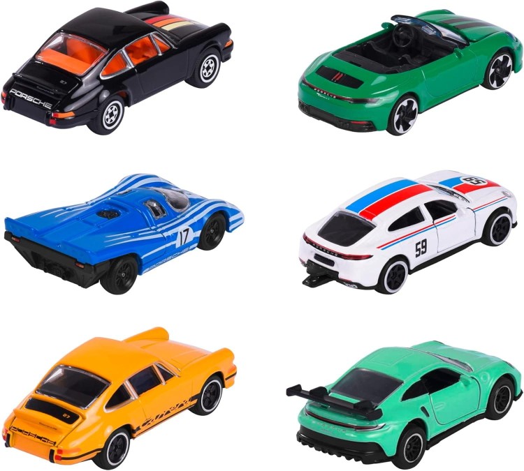 Majorette Porsche Edition - Zestaw 6 autek