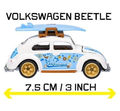 Majorette Volkswagen Deluxe Cars - VW Beetle