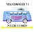 Majorette Volkswagen Deluxe Cars - Bus T1