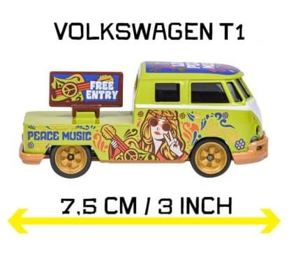 Majorette Volkswagen Deluxe Cars - VW T1