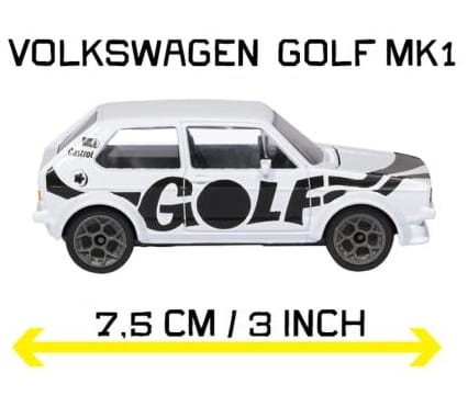 Majorette Volkswagen Deluxe Cars - VW Golf MK1