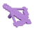 LEGO-Akcesoria-Minecraft-Kusza-Łuk-Średni-Lawendowy
