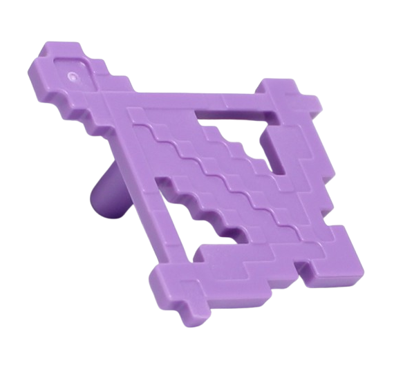 LEGO-Akcesoria-Minecraft-Kusza-Łuk-Średni-Lawendowy