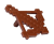 LEGO-Akcesoria-Minecraft-Kusza-Łuk-Brązowy