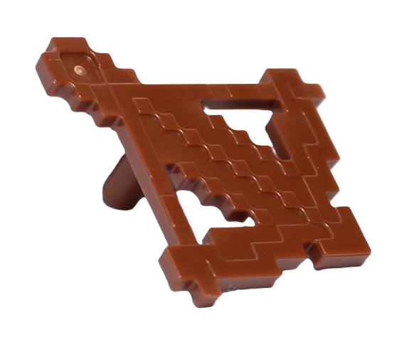 LEGO-Akcesoria-Minecraft-Kusza-Łuk-Brązowy