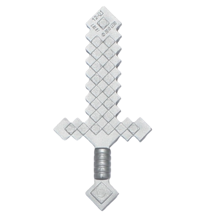 LEGO-Akcesoria-Minecraft-Miecz-Srebrny