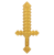 LEGO-Akcesoria-Minecraft-Miecz-Perłowy-Złoty