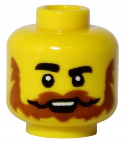 LEGO-Coty-Głowa-Główk-Męska-Wąsy-Broda-6434805