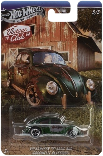 Hot Wheels Silver Series Vintage Club - Volkswagen Classic Bug