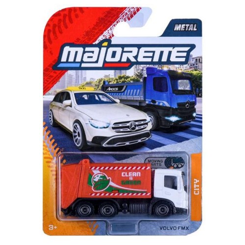 Majorette City Premium Cars - Volvo FMX - Śmieciarka