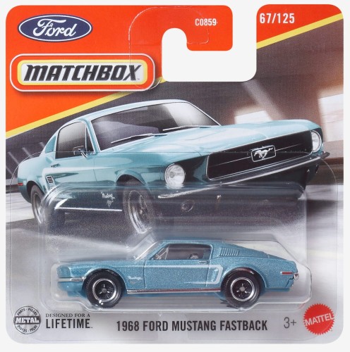 MATCHBOX - 1968 Ford Mustang Fastback