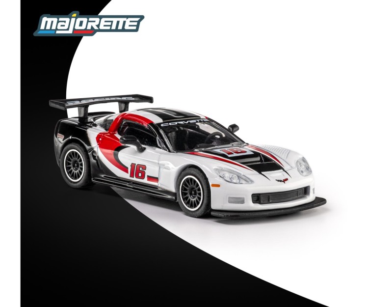 Majorette Collection - 2005 Chevrolet Corvette C6 R (Biały)3