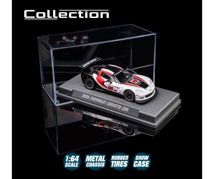 Majorette Collection - 2005 Chevrolet Corvette C6 R (Biały)5