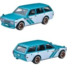 Hot-Wheels-Premium-BRE-Datsun-510-Wagon-Luz-Stan-opakowania-brak-opakowania