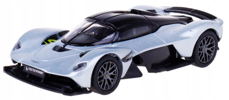 PosterCars - Aston Martin Valkyrie (1:64) Skyfall Silver 3