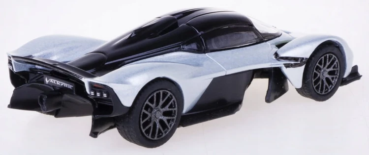 PosterCars - Aston Martin Valkyrie (1:64) Skyfall Silver 4
