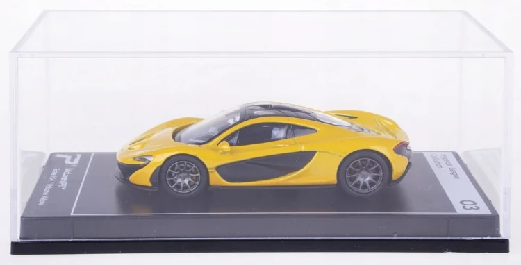 PosterCars - McLaren P1 (1:64) Volcano Yellow 2