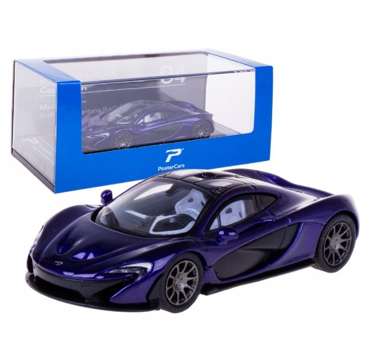 PosterCars - McLaren P1 (1:64) Lantana Purple