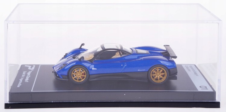 PosterCars - Pagani Zonda F (1:64) Argentina Blue 1