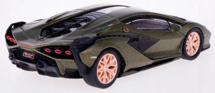 PosterCars - Lamborghini Sian FKP 37 (1:64) Verde Gea 4