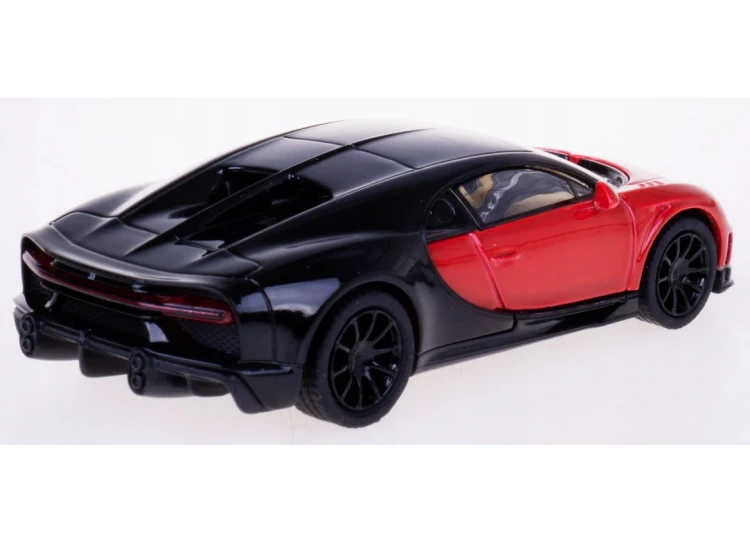 PosterCars - Bugatti Chiron Supersport (1:64) Italian Red &amp; Nocturne Black 5