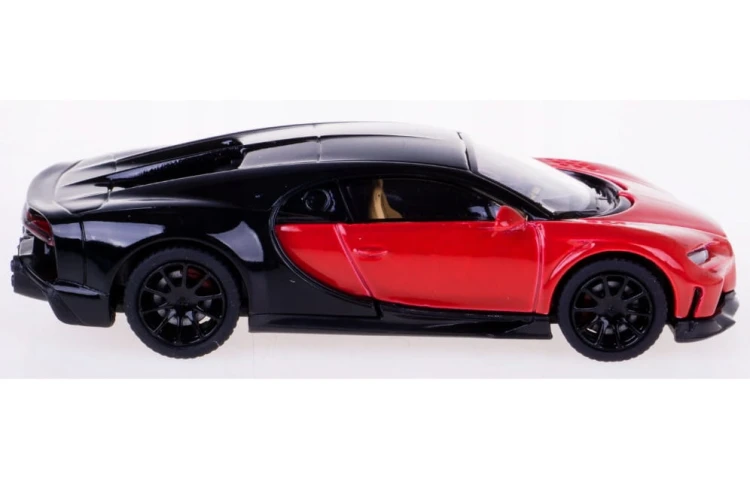 PosterCars - Bugatti Chiron Supersport (1:64) Italian Red &amp; Nocturne Black 4
