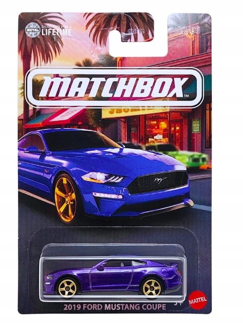MATCHBOX Theme Assortment Local Cruisers - 2019 Ford Mustang Coupe