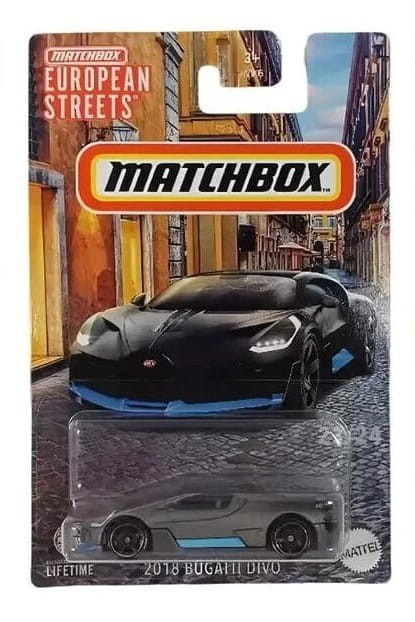 MATCHBOX European Streets - 2018 Bugatti Divo