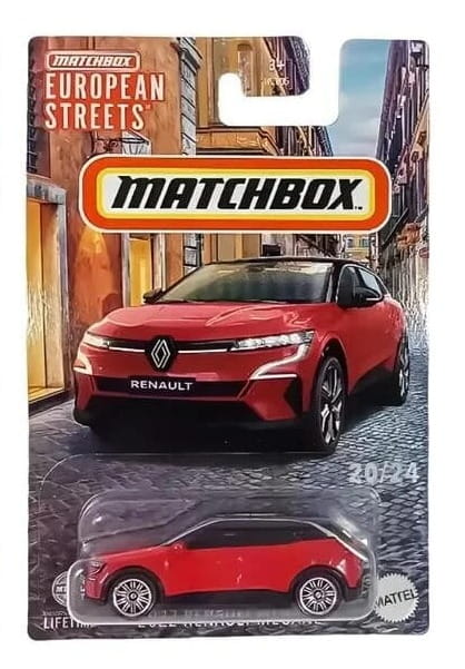 MATCHBOX European Streets - 2022 Renault Megane
