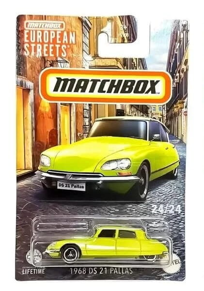 MATCHBOX European Streets - 1968 DS 21 Pallas