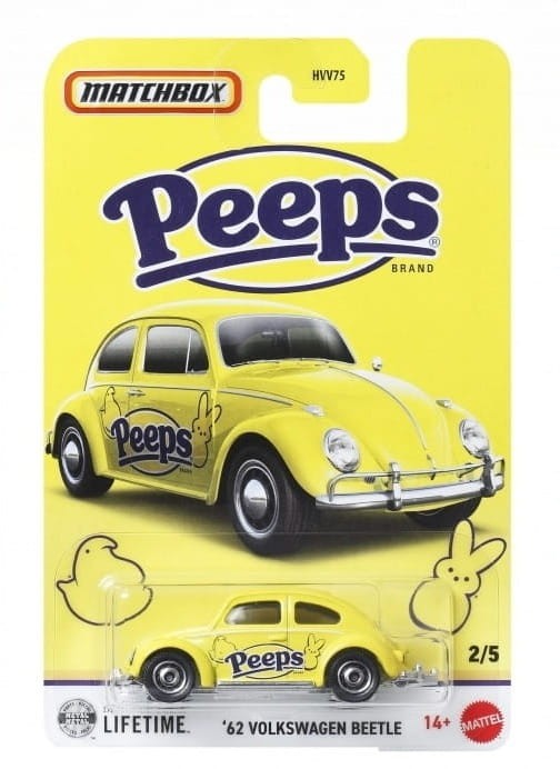 MATCHBOX Licencja Candy - '62 Volkswagen Beetle (2/5)