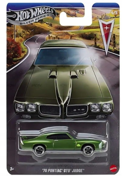 Hot-Wheels-Silver-Series-'70 Pontiac GTO Judge