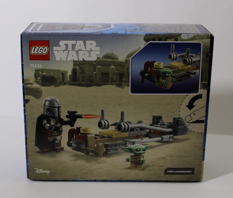 LEGO 75436 Star Wars - Śmigacz Mandalorianina i Grogu