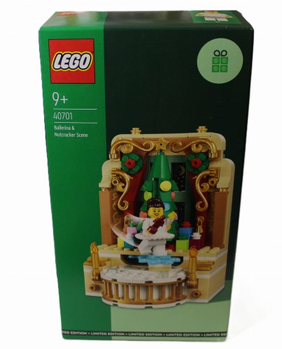 LEGO Limited Edition 40701 - Scena z baletnicą i dziadkiem do orzechów