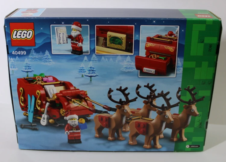 LEGO 40499 - Sanie Świętego Mikołaja