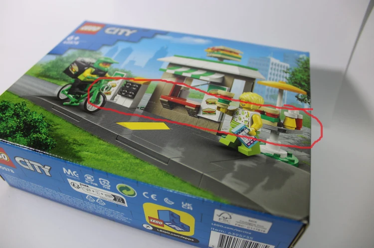 LEGO City 40578 - Sklepik z kanapkami