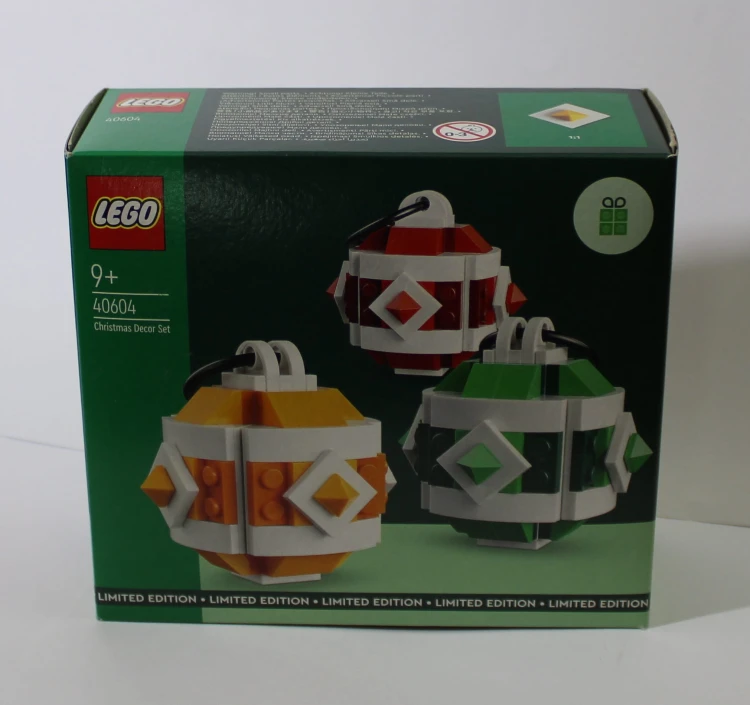 LEGO Limited Edition 40604 - Zestaw świątecznych ozdób